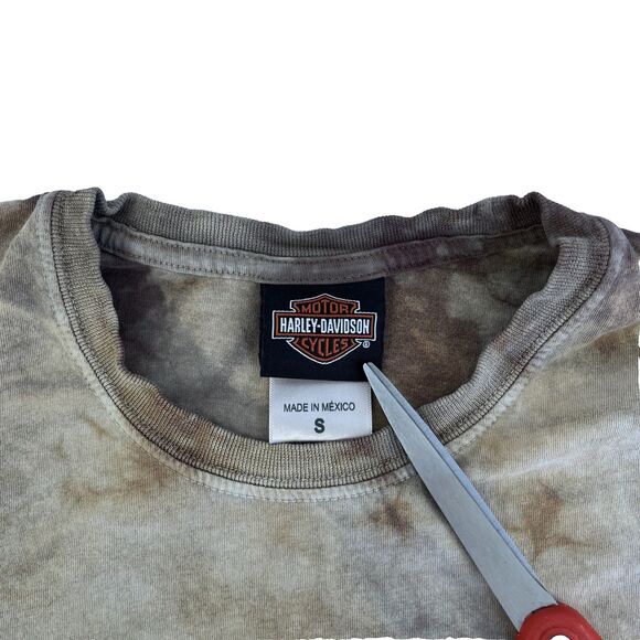 Mens Harley-Davidson 2022 Myrtle Beach Graphic T-Shirt Sz S Biker Tie Dyed - Picture 6 of 9